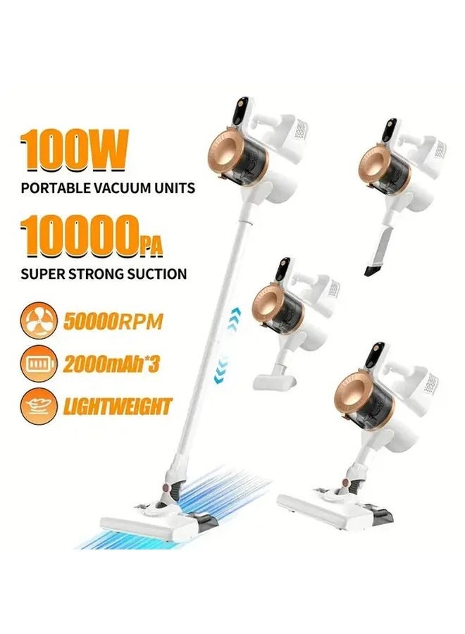 4-in-1 Wireless Handheld Vacuum Cleaner - 2000mAh