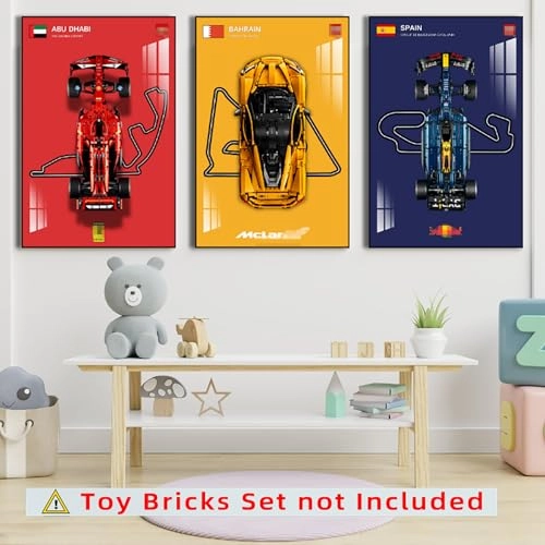 Technic McLaren P1 (42172) - Baku Street Circuit in Azerbaijan Jersey Display Case