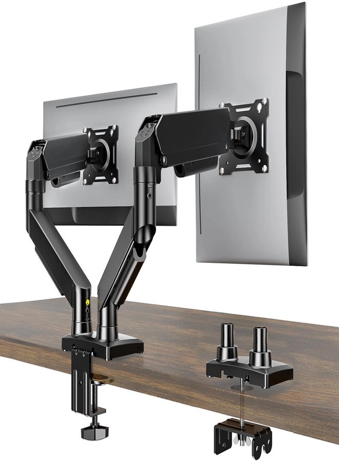 AX WABER Dual Monitor Stand - Dual 17″-32″ VESA 75x75/100x100