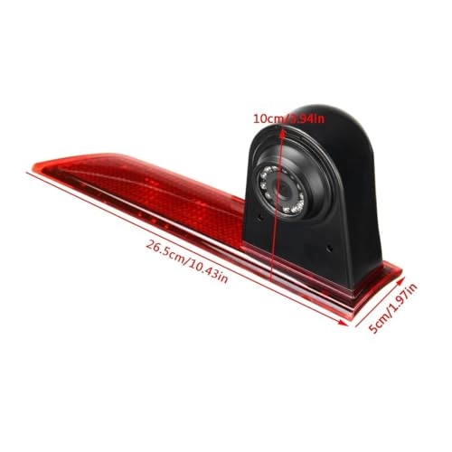 Brake light camera - Night vision + 5 inch Monitor