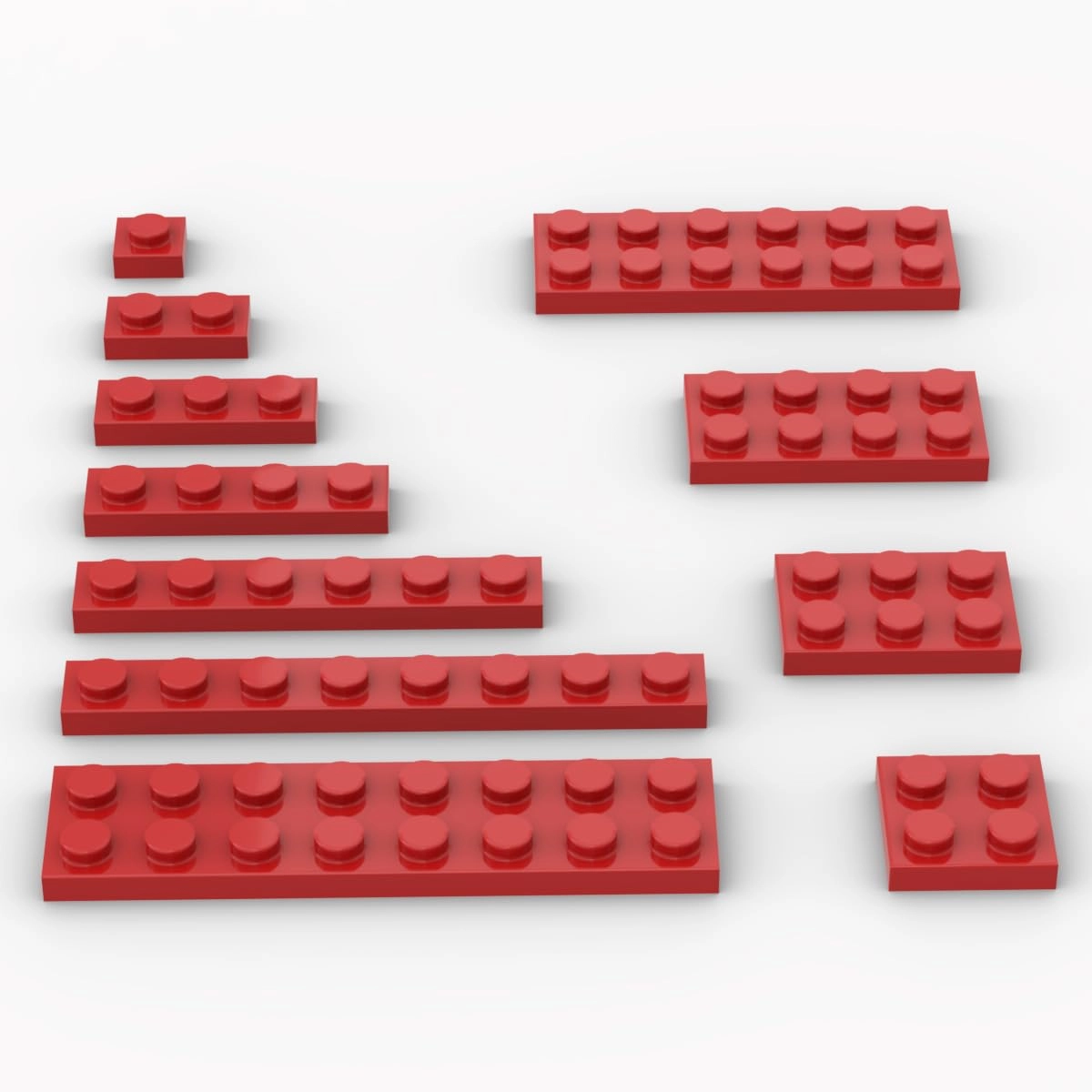Building Plate for LEGO - Plastic 300