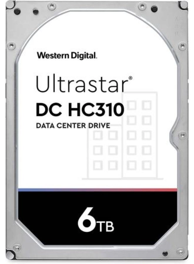 Ultrastar DC HC310 3.5" 7200rpm 256MB SATA 6Gb/s (HUS726T6TALE6L4) - 6TB