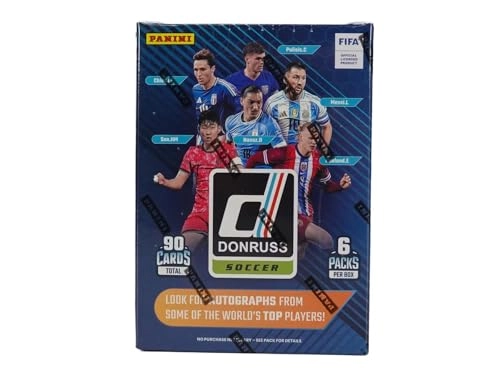 Donruss Soccer 6-Pack Hobby Blaster - 90pcs