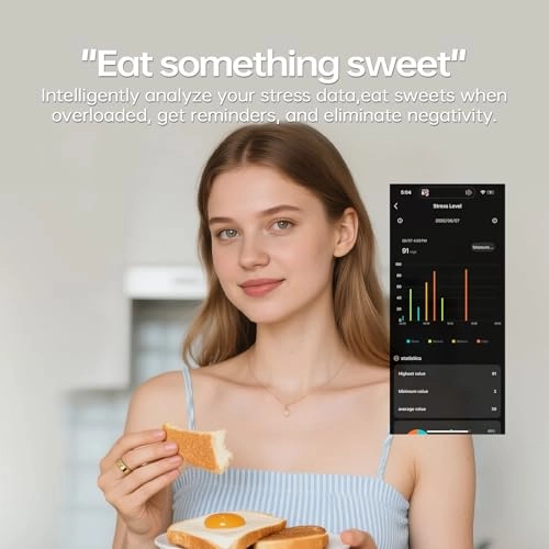 Fitness Ring - Heart Rate Sleep Tracking Waterproof