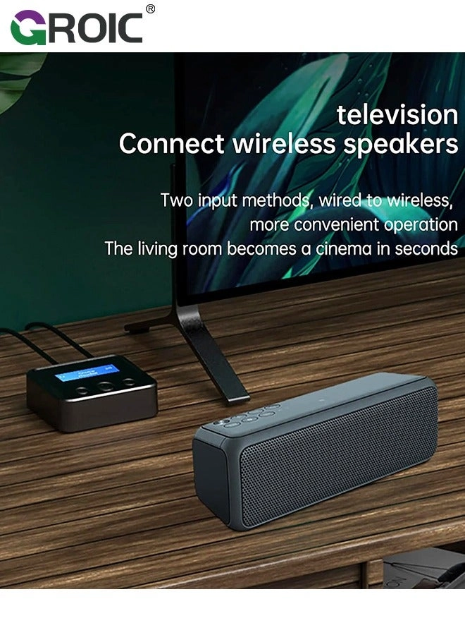 2 in 1 Car Bluetooth Receiver - Bluetooth 5.1 AUX