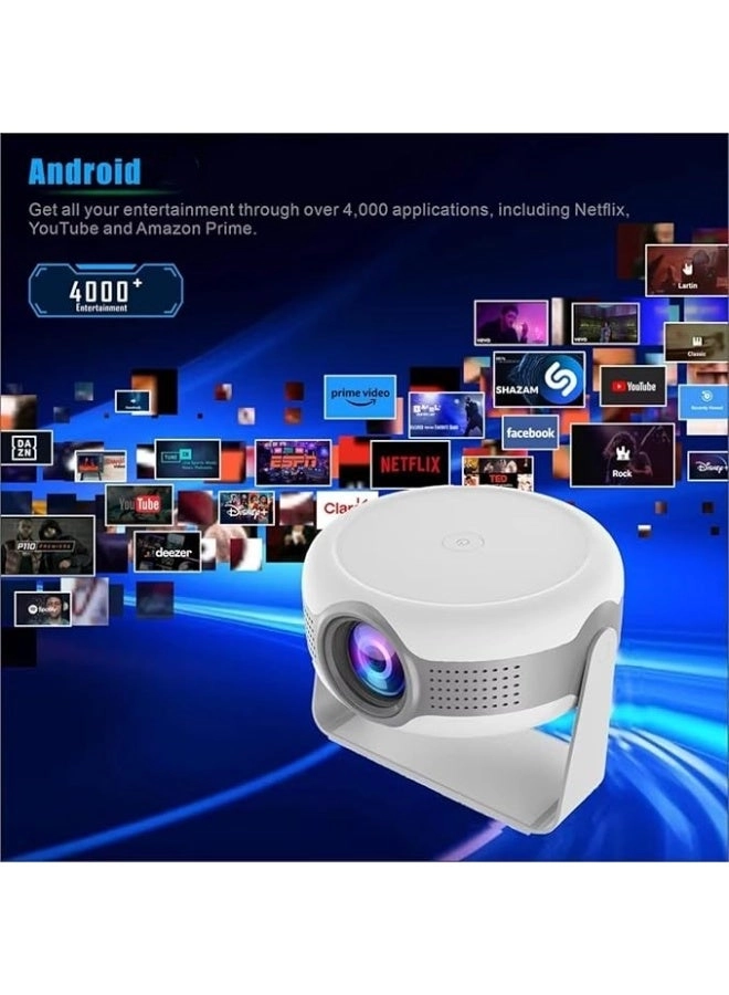 Portable 4K HD Smart Projector