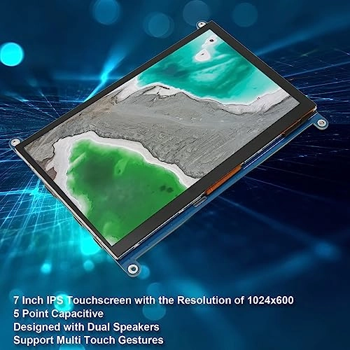 Raspberry Pi Touchscreen Monitor - 1024x600 7 Inches