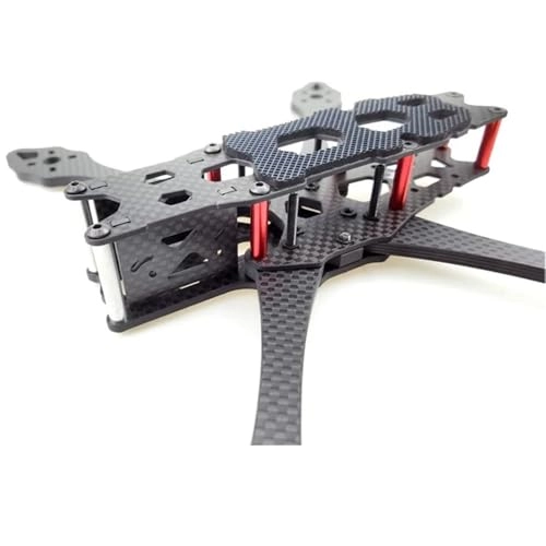 X Type Split Carbon Fiber Frame Kit - 5 Inch 225mm wheelbase