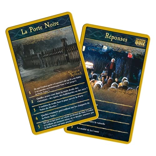 Lord of the Rings Quiz - Card Game (French)
