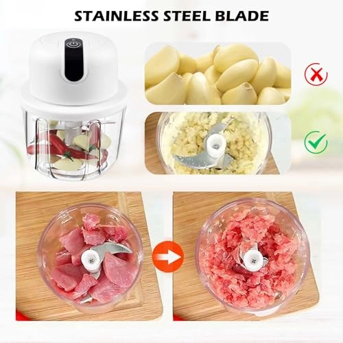 Electric Kitchen Chopper - 300 ml USB