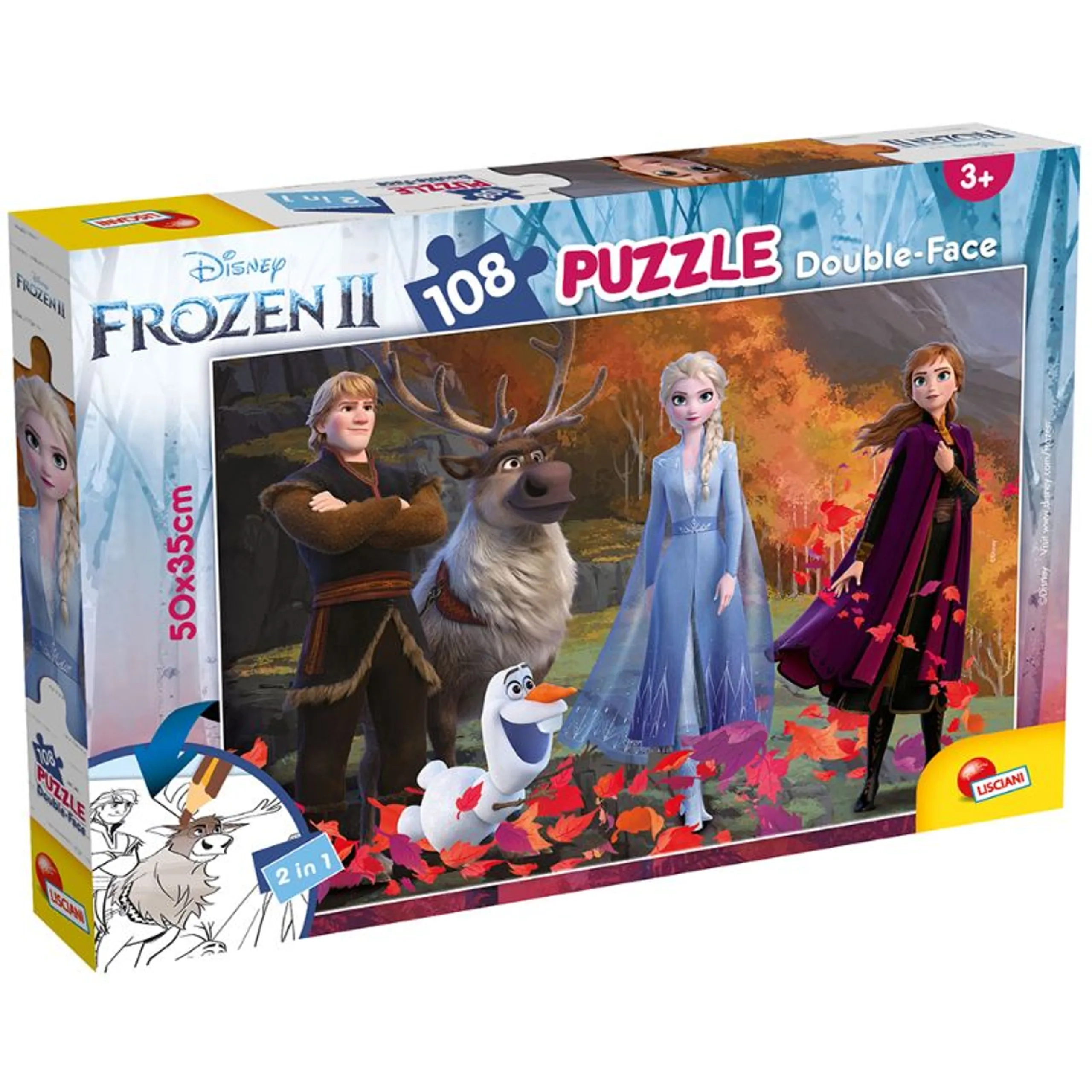 Disney Frozen Frozen 2-in-1 Puzzle (RUTT-81301) - 108 pcs