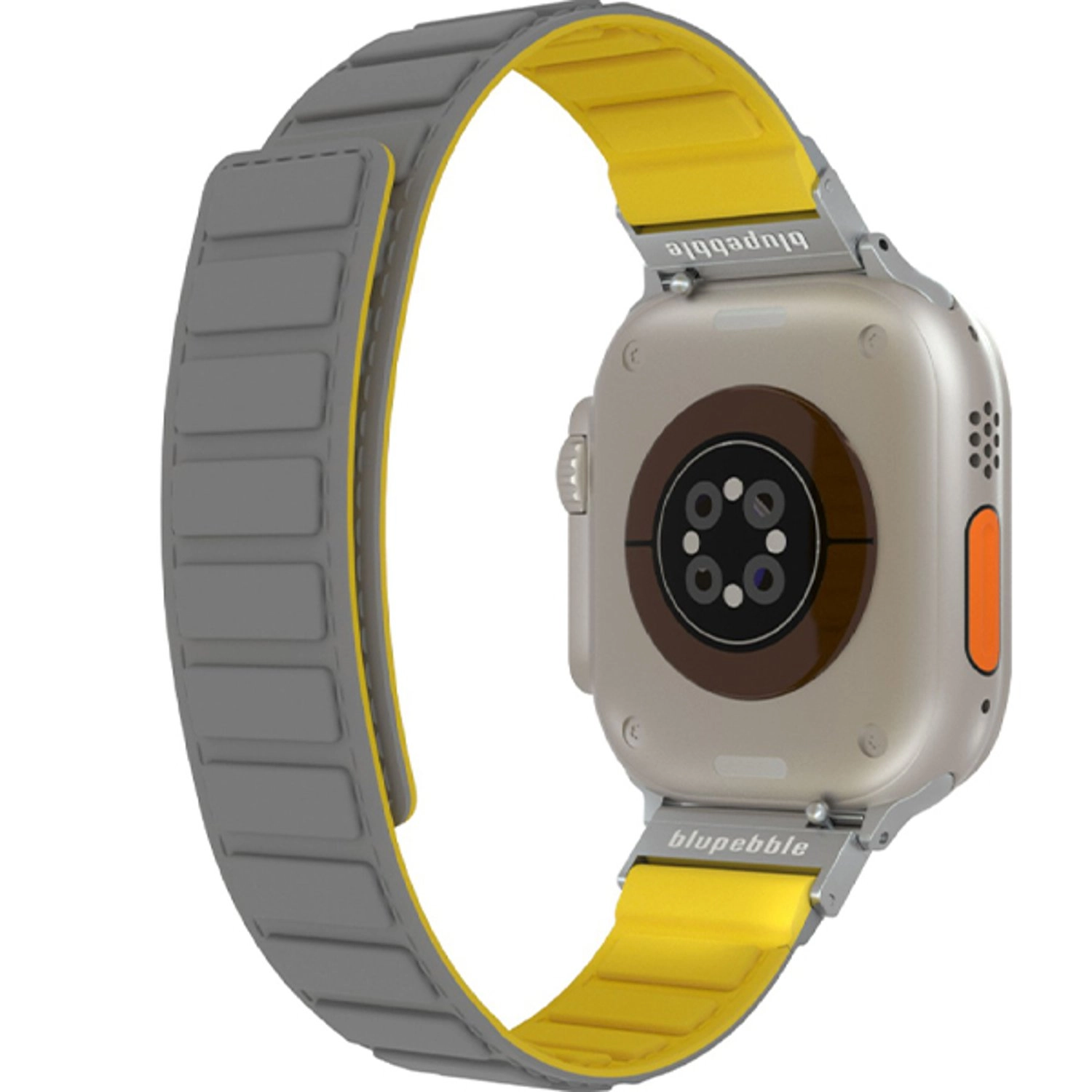 blupebble Cinque Torri Silicone Reversible Magnetic Watch Strap for Apple Watch - 49 | 45 | 44 | 42 mm