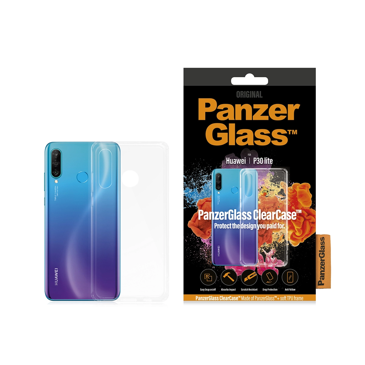 PanzerGlass PNZ198 Clear Case for Huawei P30
