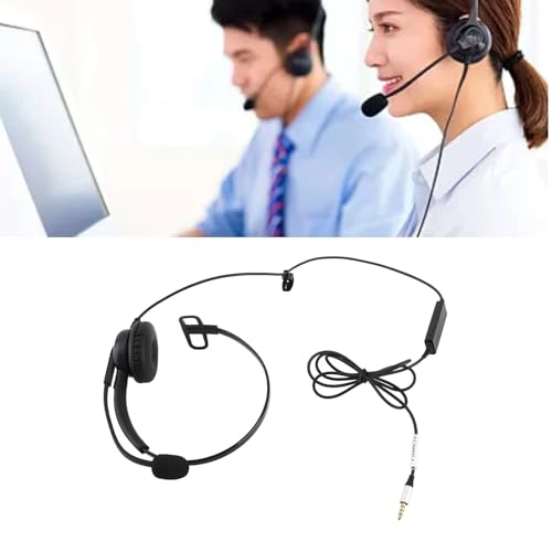 Single 3.5mm Interface Wired Headset