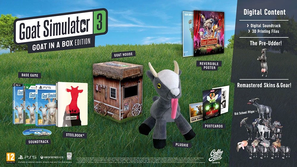 Goat Simulator 3 Goat in a Box Edition - PlayStation 5