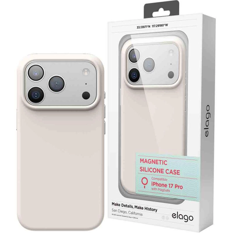 Magnetic Silicone Back Cover Mobile Case with MagSafe for iPhone 16 Pro Max