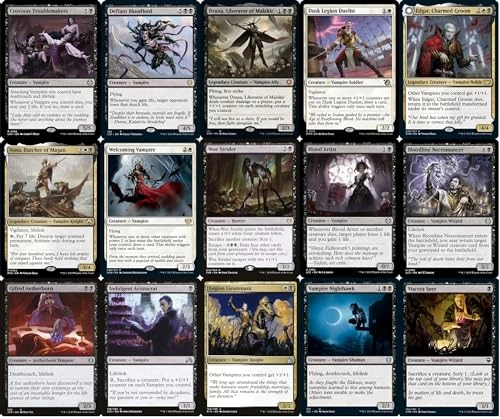 Magic: The Gathering: Elite Commander Vampire - Clavileno, First of The Blessed - Orzhov Black White