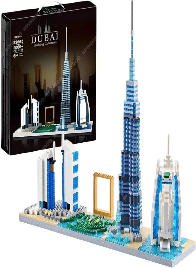 Spindoo Skylines Series Dubai Skyline - 3000+ pcs