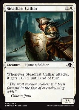 Wizards of the Coast Steadfast Cathar 044/205