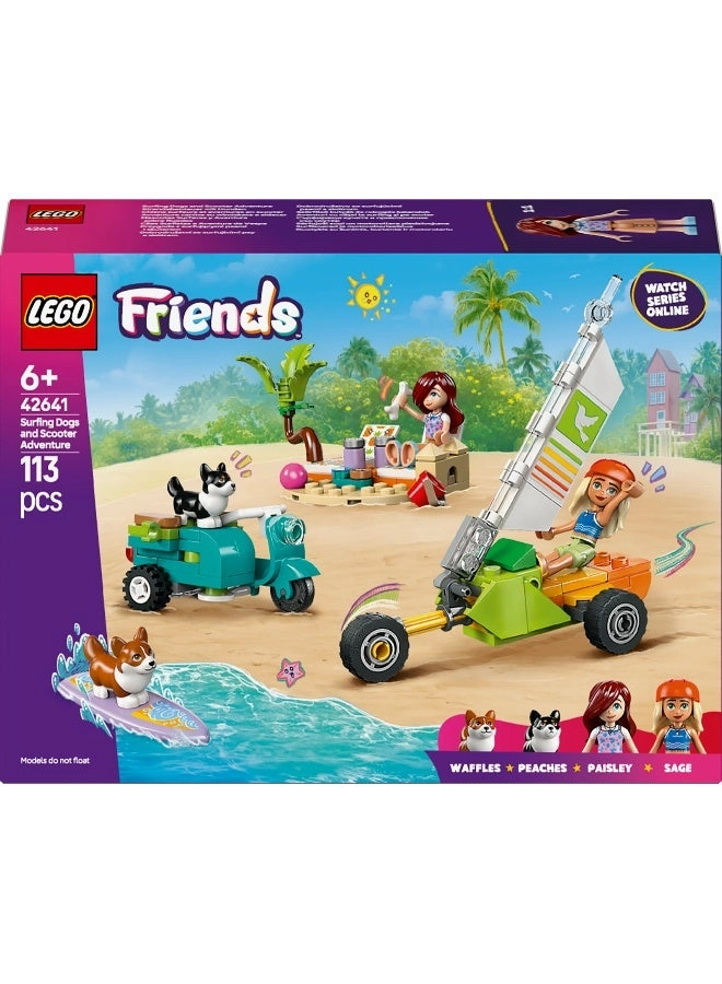Friends Surfing Dogs and Scooter Adventure (42641)
