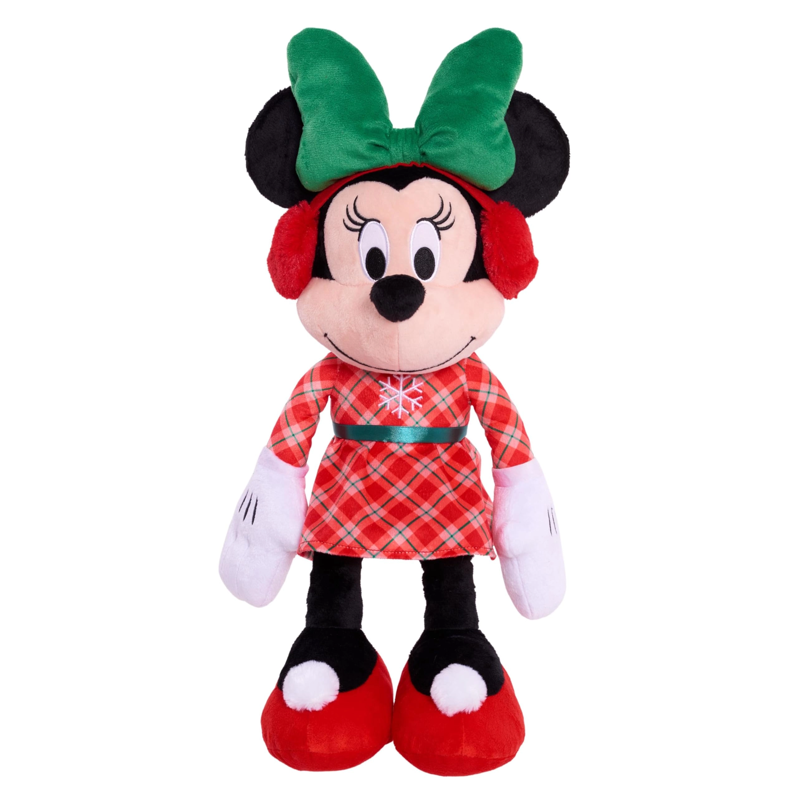 Just Play Disney Holiday 19-inch Plush Minnie Mouse
