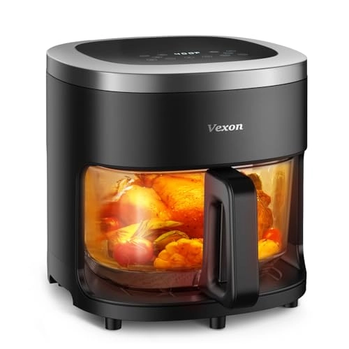 6-in-1 Glass Air Fryer KQZG-1