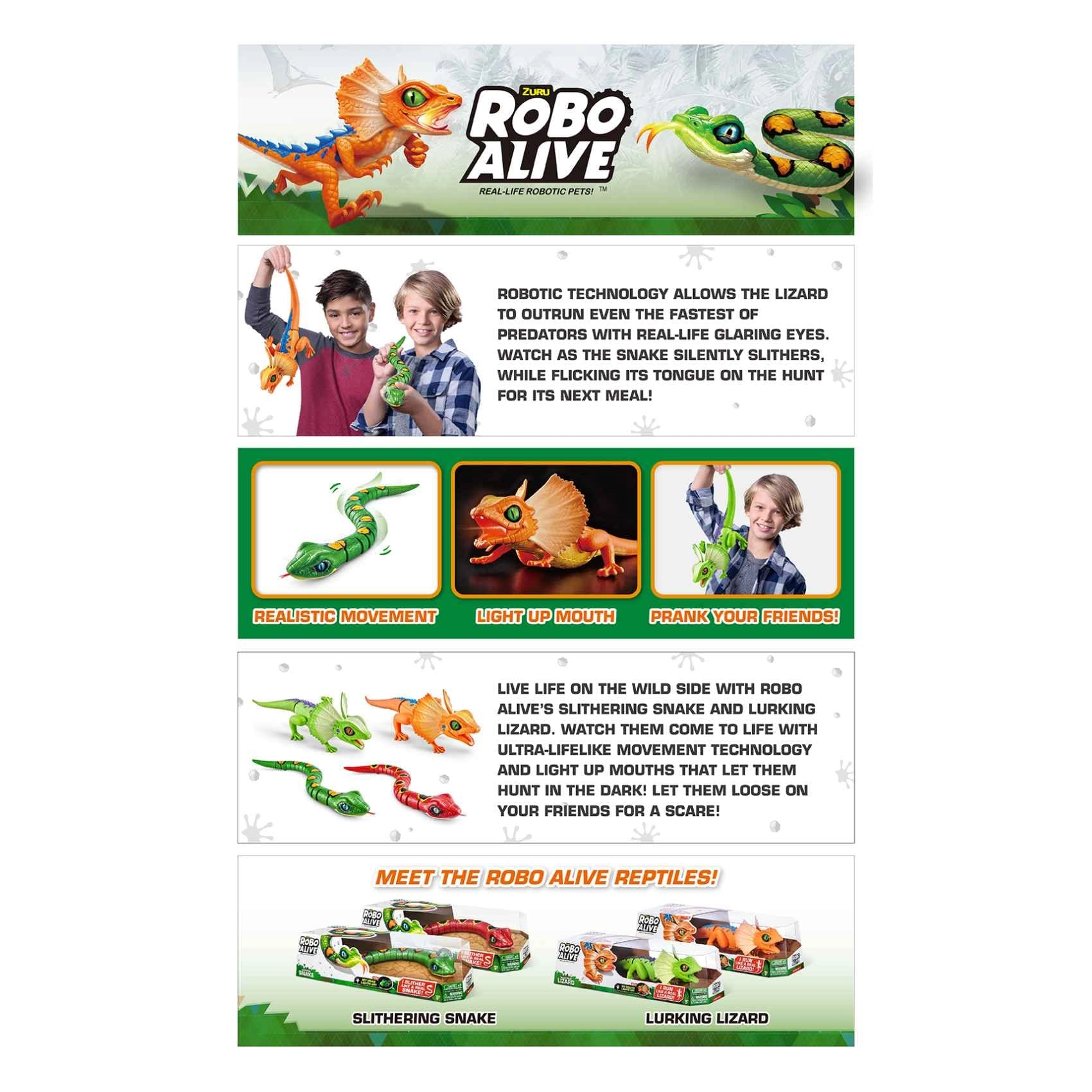Robo Alive Slithering Snake