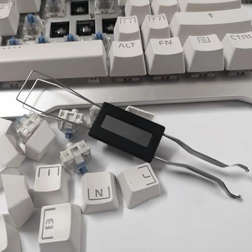 Keycap Puller - 2 in 1 2 Pcs Keyboard Brush