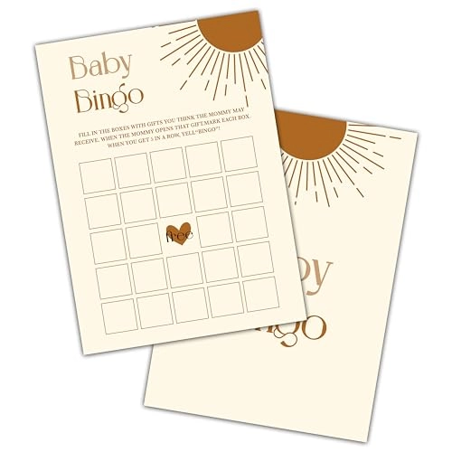 Baby Shower Games - 16 years and up 25 piece(s)