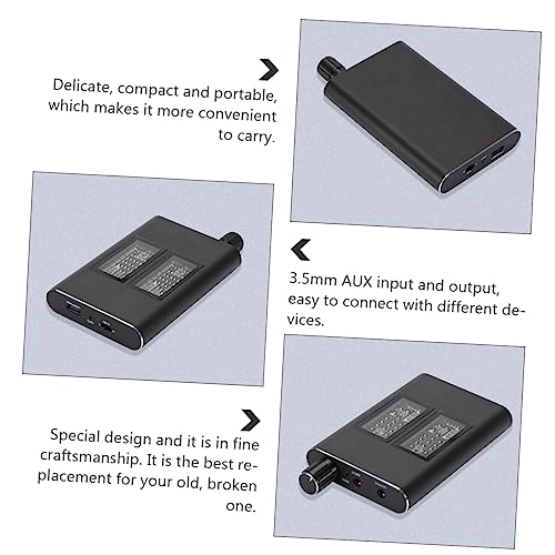 Portable Headphone Amplifier - Adjustable Gain 1000mAh