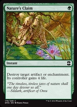 Wizards of the Coast Nature's Claim 178/249 - Eternal Masters