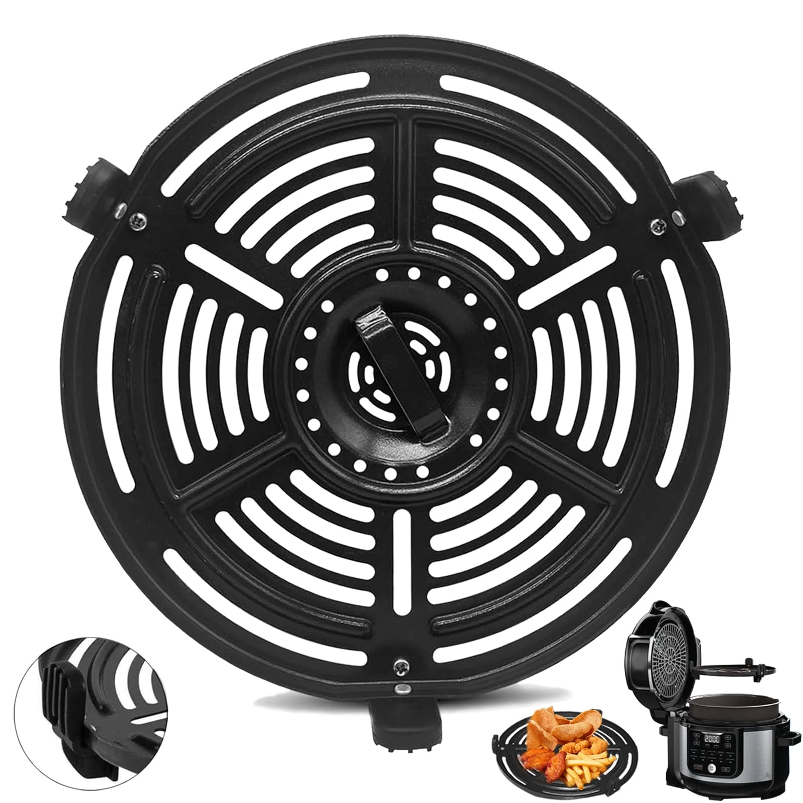 ZuKaYeHome Air Fryer Grill Plate - Stainless Steel 1 piece(s)