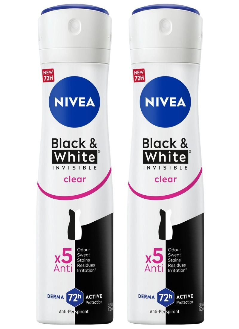Invisible Black & White - Fresh masculine scent 300 gram