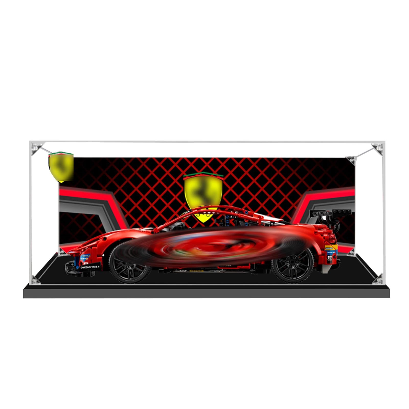 Acrylic Display Case - Compatible with Lego 62 x 30 x 20 cm