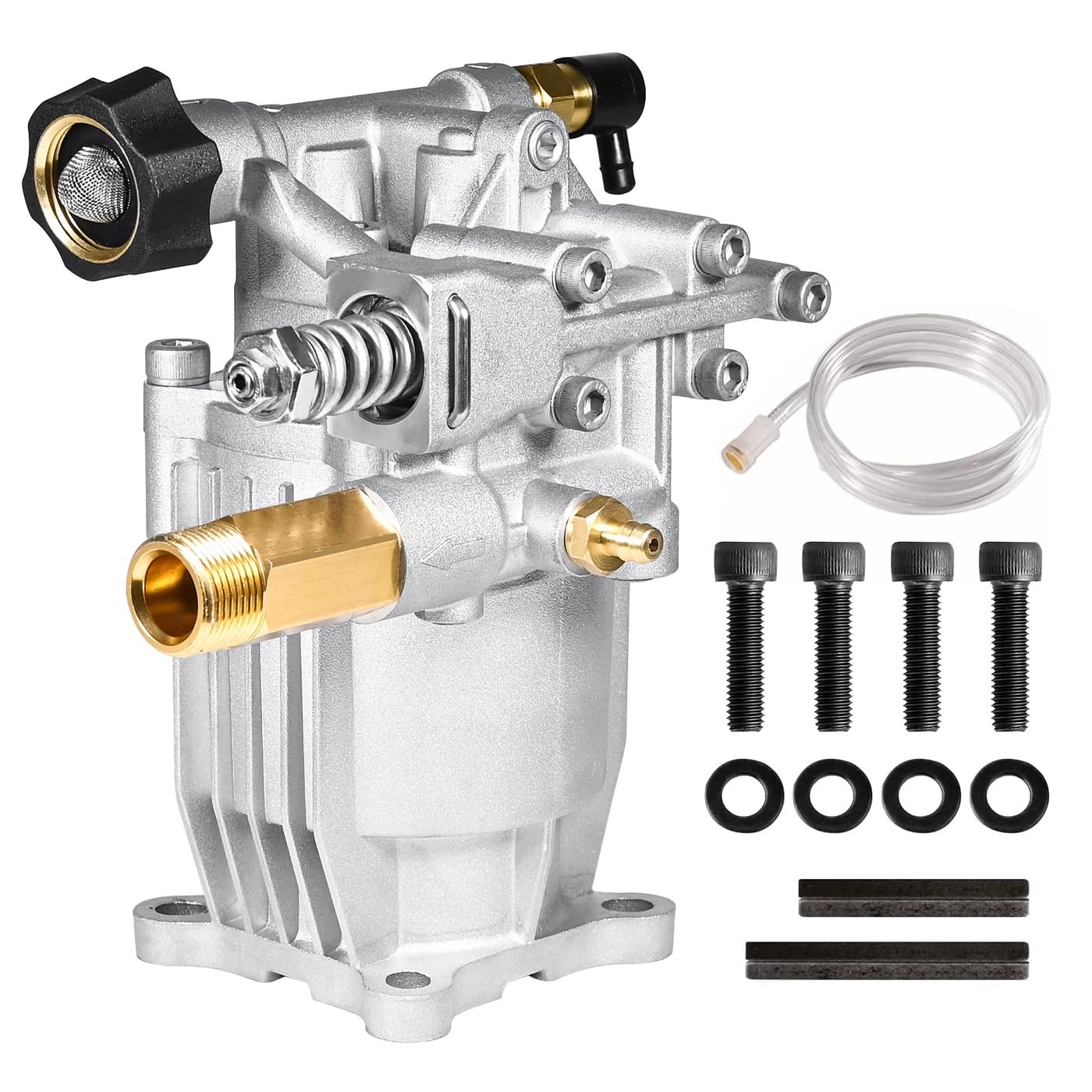 Horizontal Pressure Washer Pump - 3/4" Shaft 3400 PSI 2.6 GPM