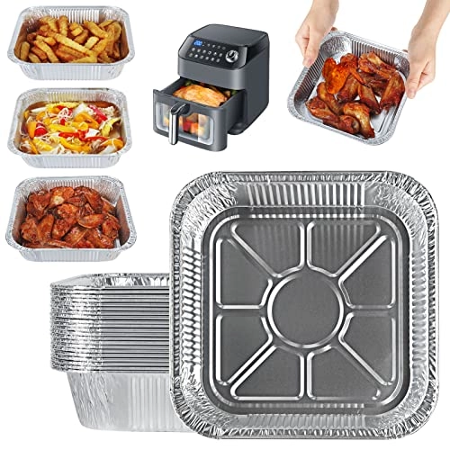 Air Fryer Liners - Aluminium Plastic 30 Pack