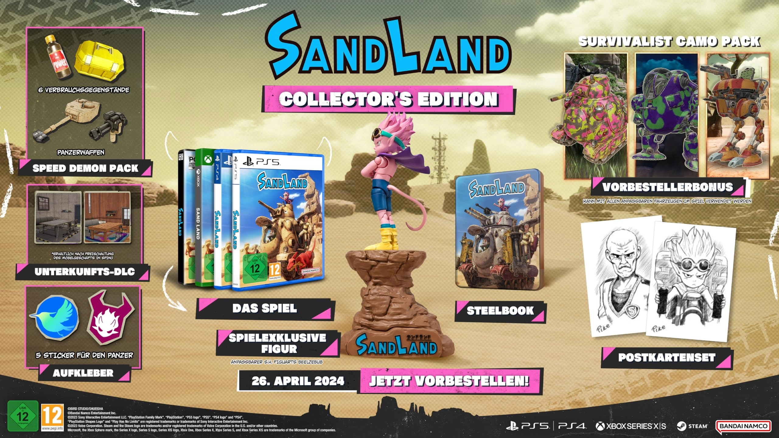 Bandai Namco Entertainment Germany Sand Land Collector’s Edition - PlayStation 5