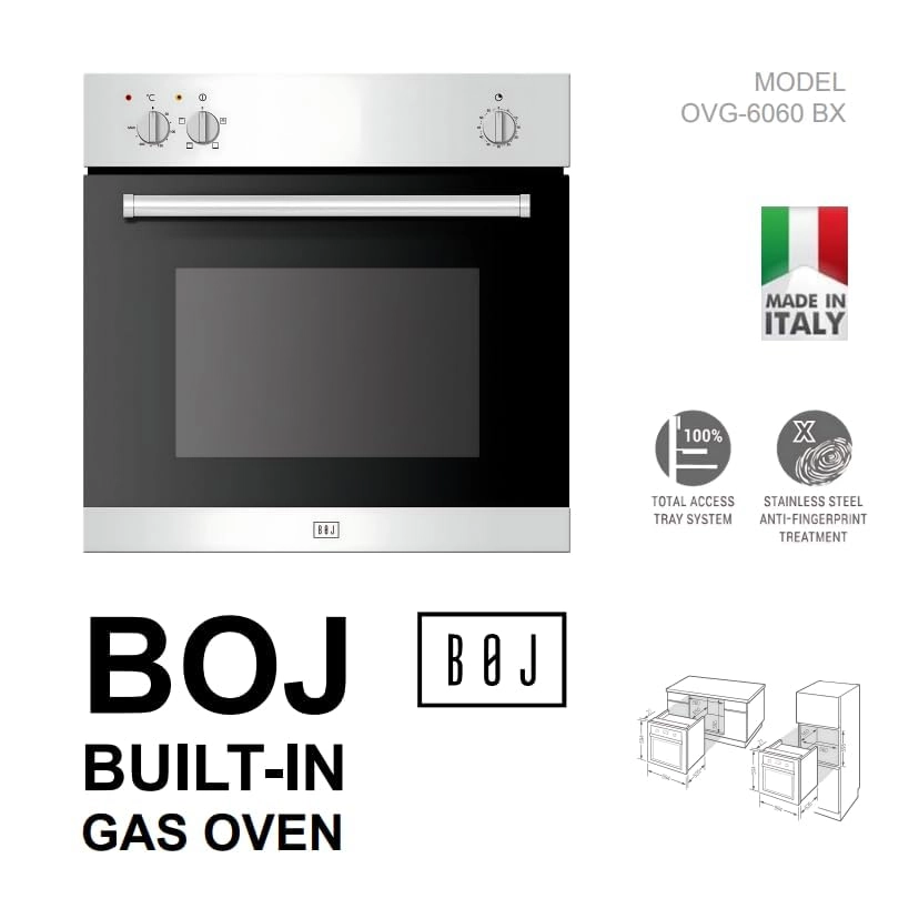 OVG 6060BX 60CM Gas Oven
