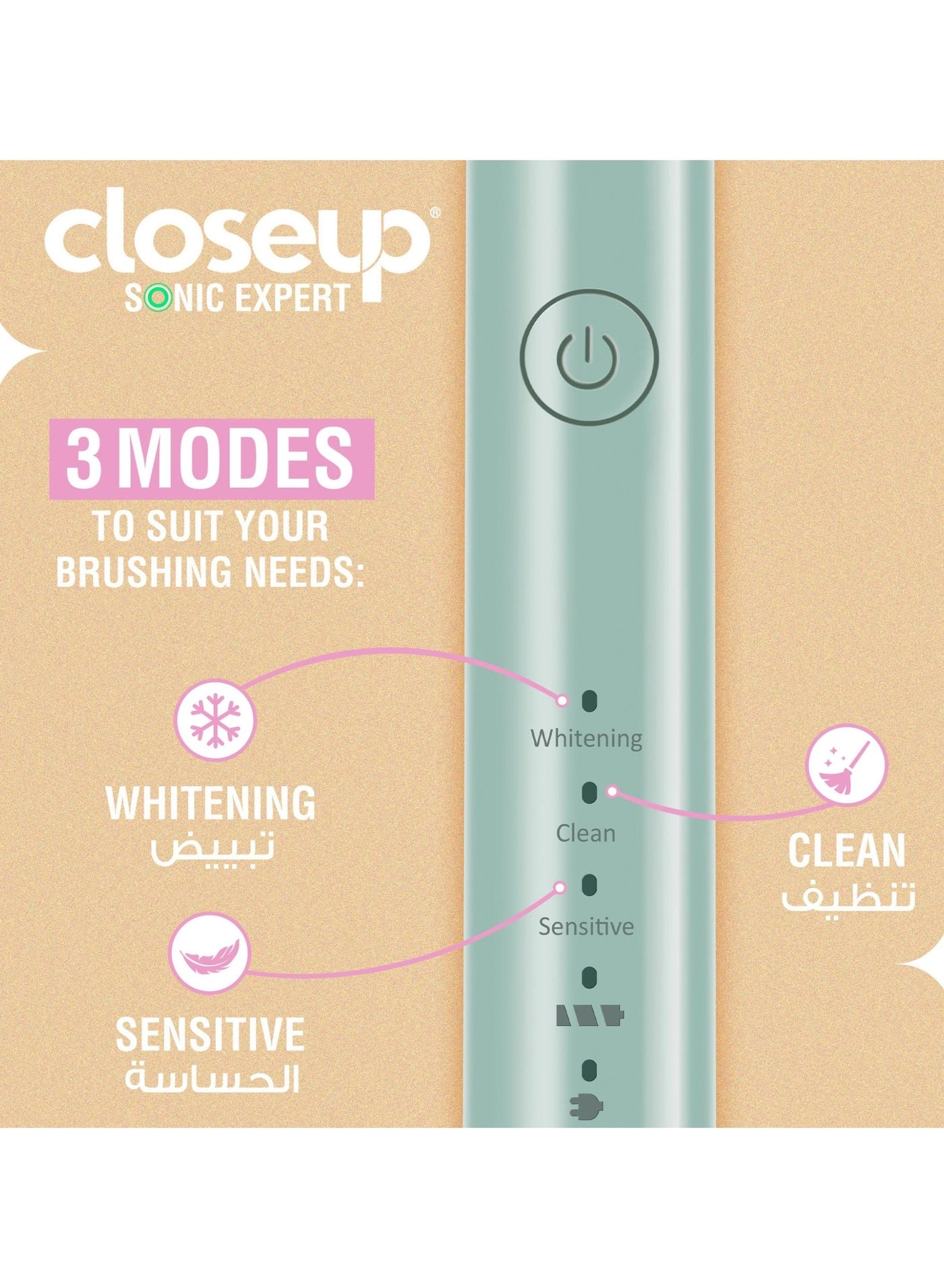 Sonic Expert - Electric Toothbrush Black