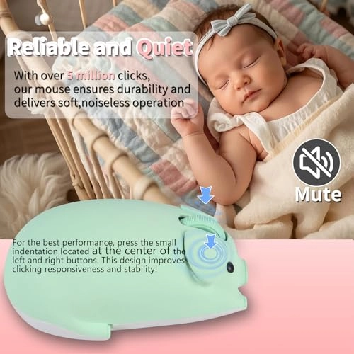 Cute Pig Mouse - Bluetooth & USB