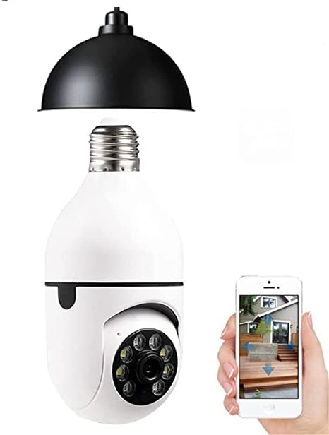 Wireless Bulb 360 IP WiFi Camera 1080P