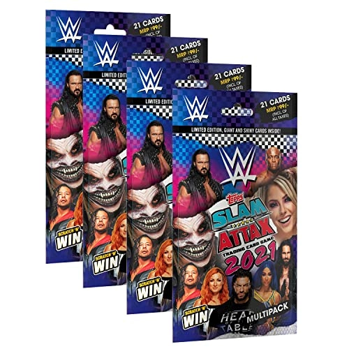 WWE Slam Attax 2021 Edition - 4pcs