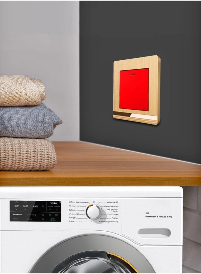 45A High Power Switch - Neon Indicator Fire-Resistant PC