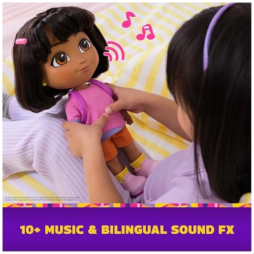 Dora Doll - 12-Inch Music & Sound Effects Bilingual Phrases Ages 3+
