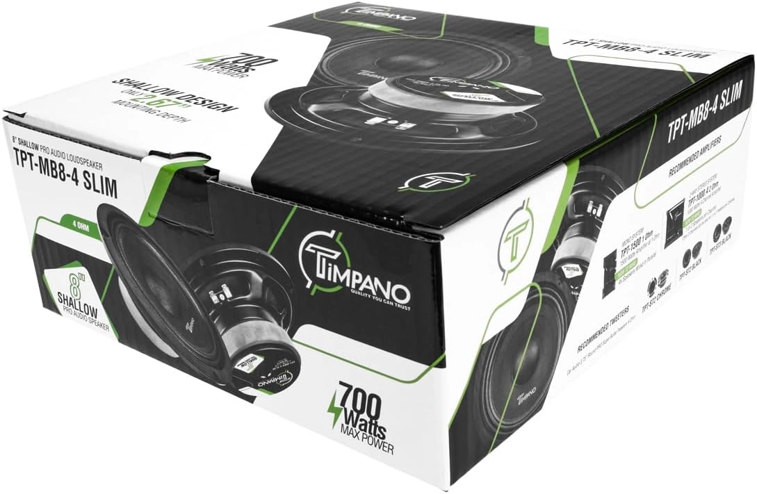 TPT-MB8-4 - 8 Inch Midbass