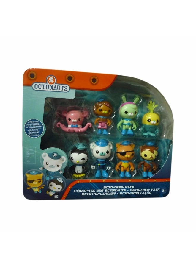 Inkling + Dashi + Tunip + Tweak + Peso + Kwazii + Barnacles + Shellington - Octonauts - 8 pcs