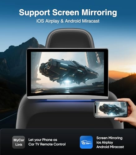 Back Seat Car TV - 10.8 Inches