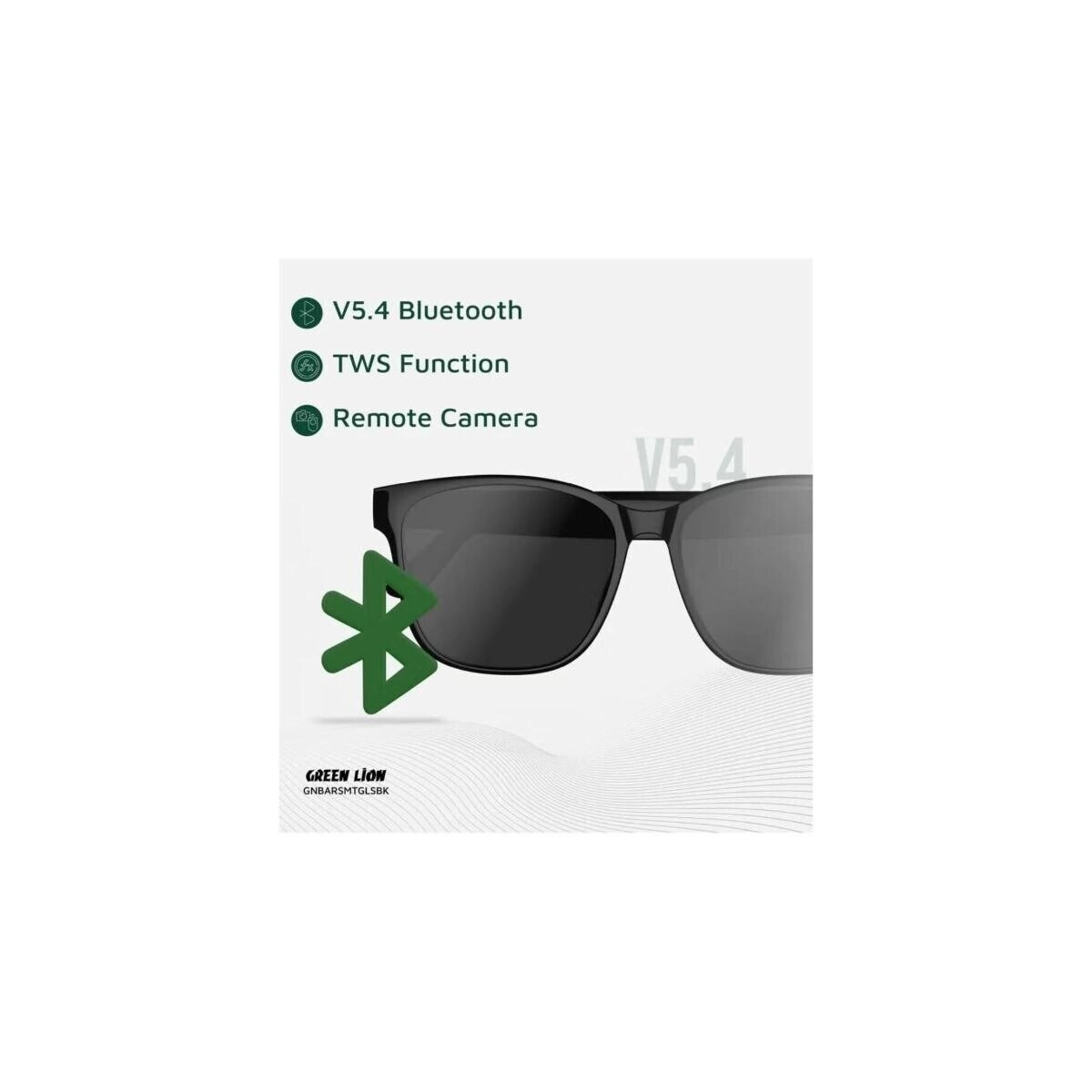 Barcelona Smart Audio Glasses - Bluetooth 5.4 5 Hours Magnetic Charging