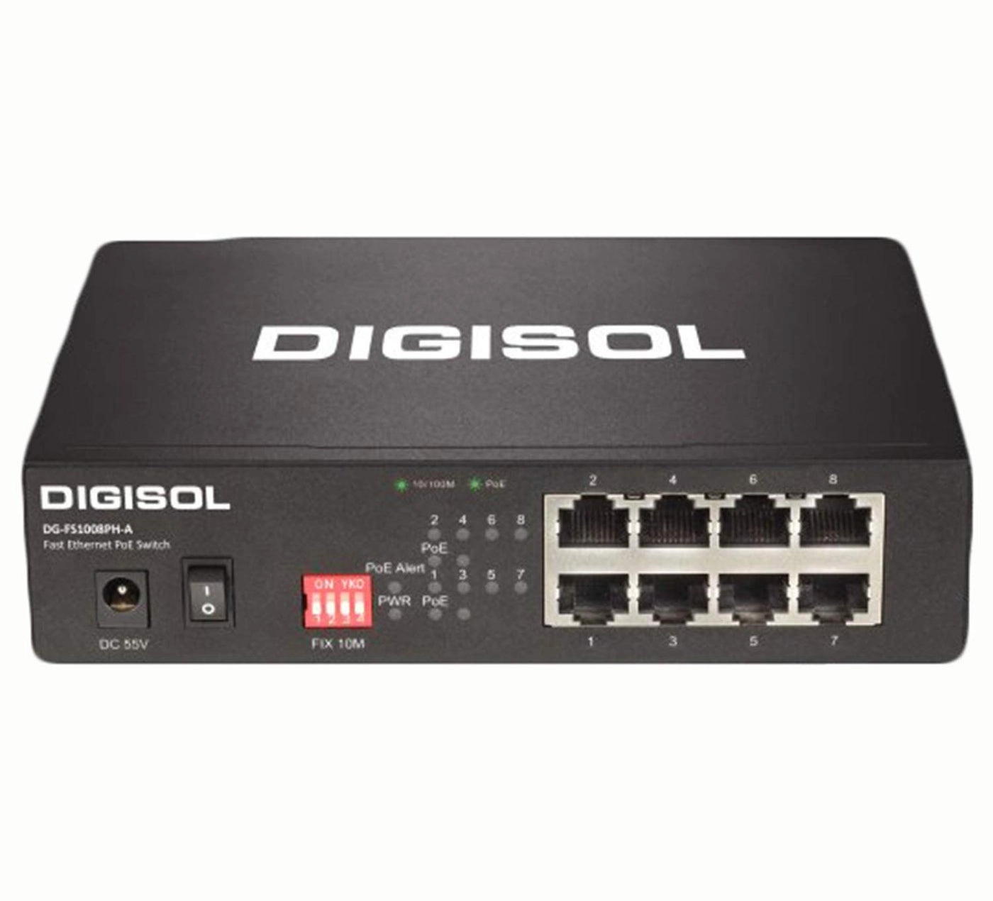 Digisol DG-FS1008PH-A 8-Ports
