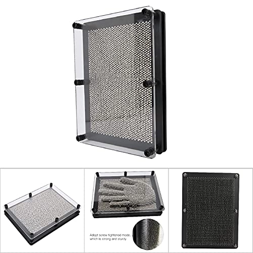 Handprint Needle Board - Classic 3 Dimensional Metal Tuba